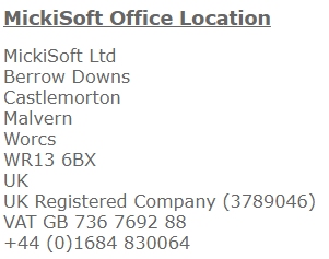 Mickisoft Address